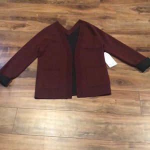 NWT Lululemon Reverse Me Wrap Sweater
